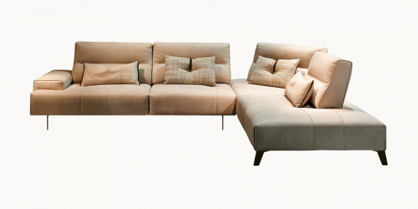 Gamma Smart Leather sectional